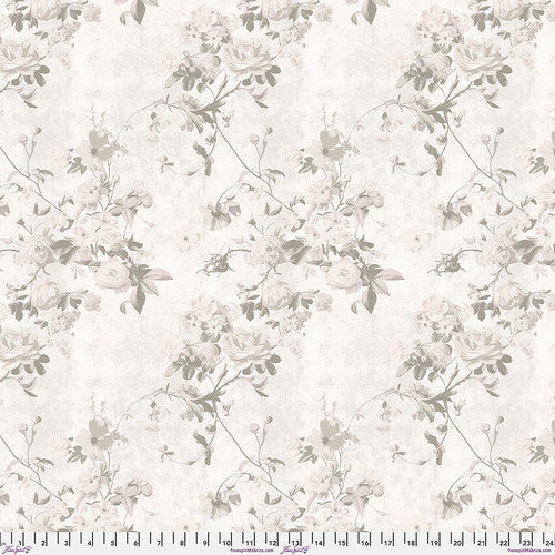 REMNANT: 26" PIECE Free Spirit Fabrics - Enrapture Yearn by Giucy Giuce - PWGG003.WHISPER
