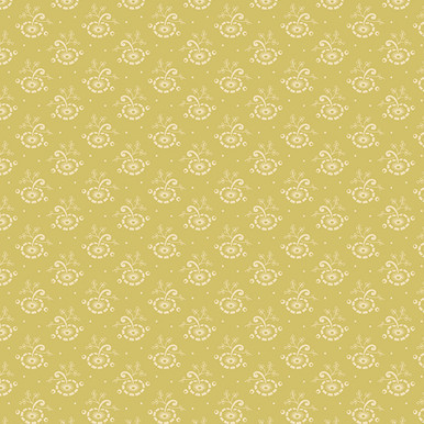Andover Fabrics - Wildberry Creek by Renee Nanneman - A-302-Y - Pumpkin - Old Gold  (5 yard continuous cut)