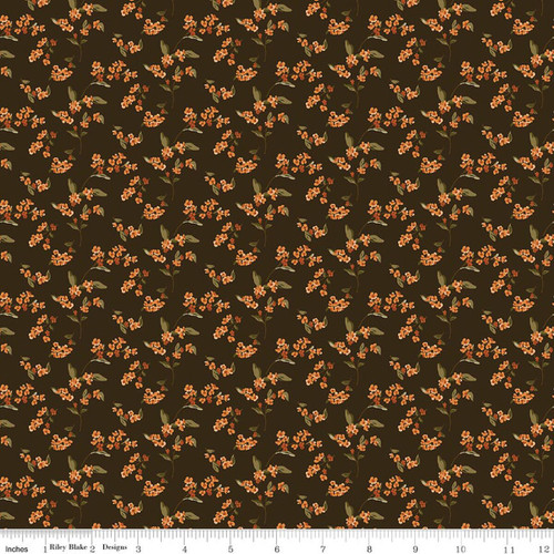 Riley Blake Designs - Bountiful by Sandy Gervais - C17865 - Mocha
