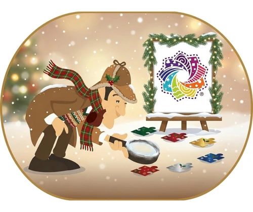 2026 Mini Puzzle Mystery - Table Runner - DIE CUT KIT