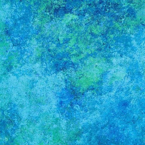 Wideback Fabric (108") - Northcott Fabrics - Stonehenge by Linda Ludovico - B26800-44 Blue Lagoon