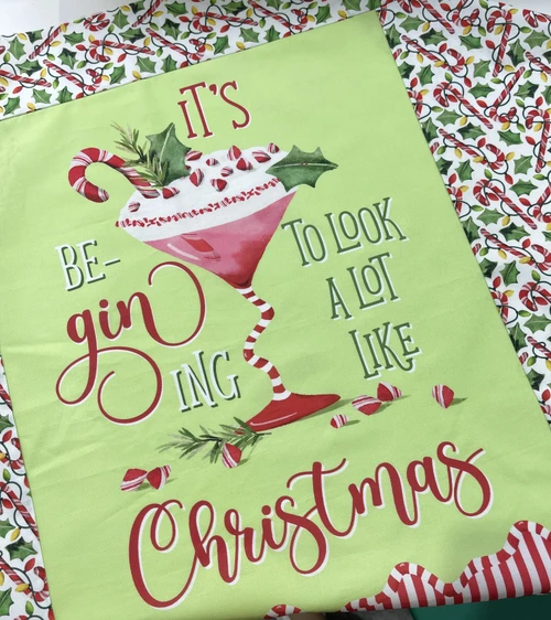 Happy Alcoholidays - Apron Kit