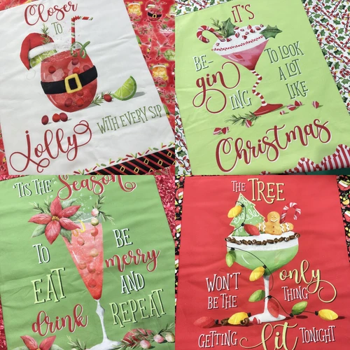Happy Alcoholidays - Apron Kit