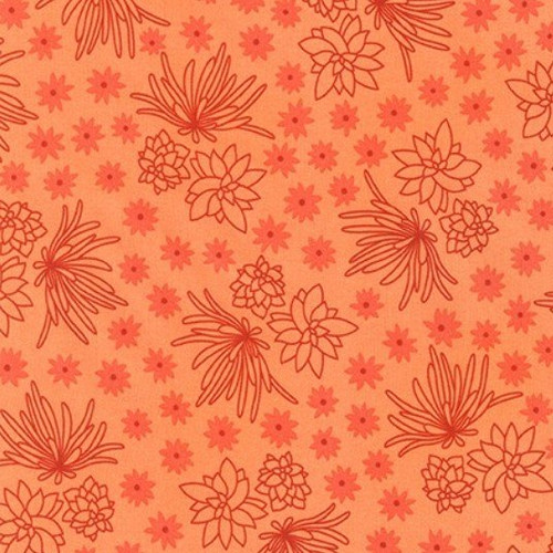 Robert Kaufman Fabrics - Sunroom by Elizabeth Hartman - AZH-20501-381 - Cantaloupe