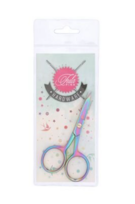 Tula Pink Large Ring Micro Tip Scissors by Tula Pink Collection