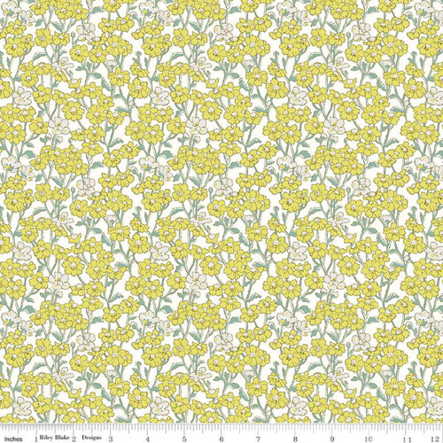 CLEARANCE Riley Blake Designs - Flower Show Coastal Walk by Liberty Fabrics - 01666476A