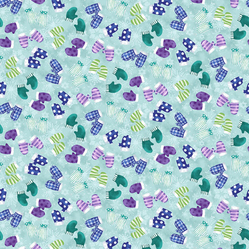Henry Glass Fabrics - Flurry Friends by Barbara Gelotte Tourtillotte - 353-60