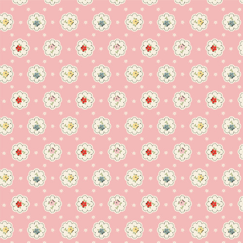 Poppie Cotton - My Favorite Things by Elea Lutz - FT23704 - Bake Sale Pink
