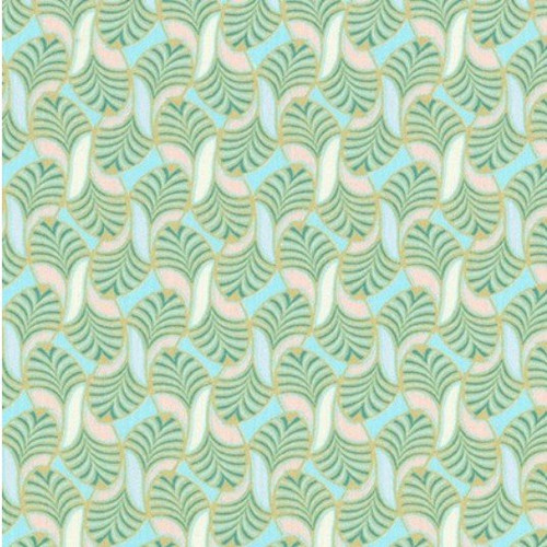 CLEARANCE Robert Kaufman Fabrics - Willshire by Wishwell - WELD-20508-32 - Mint