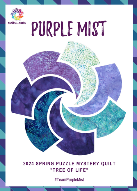 Tree of Life - Swatch Booklet - Purple Mist