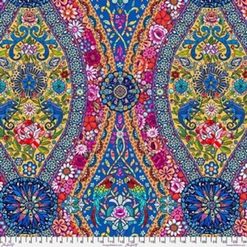 Free Spirit  Fabrics - Murano by Odile Bailloeul - PWOB086.MARINE