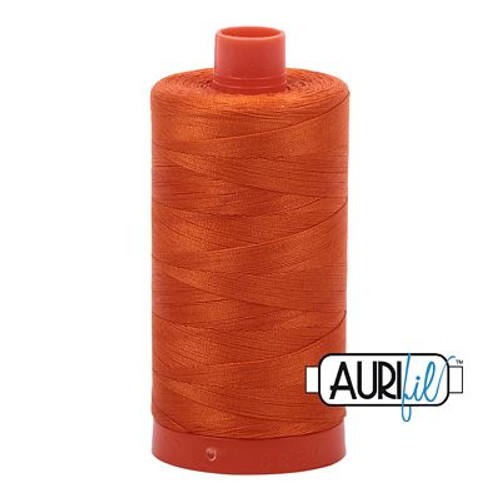 Aurifil Mako 50wt 1422yd 2235 Orange - Large Spool