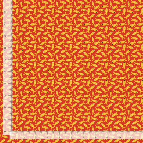 Dear Stella - Sandy Paws - STELLA-DLW280 - Grenadine (5 yard continuous cut)