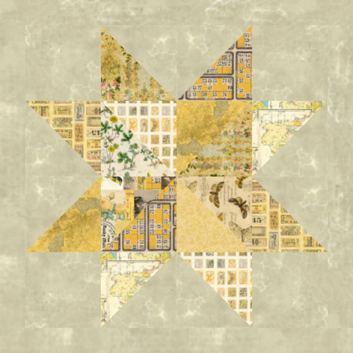 Tim Holtz Palette Program - Yellow Precut Pillow