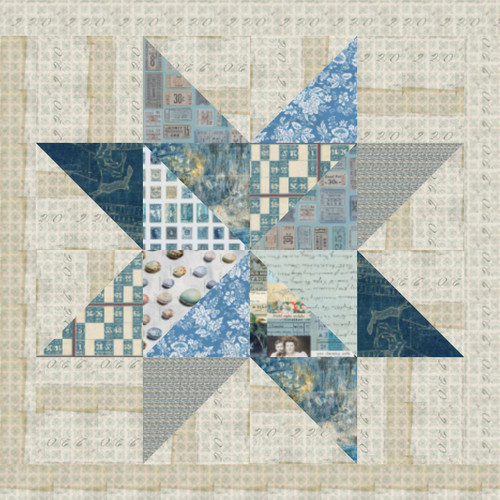 Tim Holtz Palette Program - Blue Precut Pillow Tim Holtz Palette Program - Blue Precut Pillow