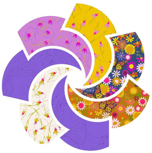 CARNIVAL - Puzzle Mystery Quilt Bolt Ends and Die Cuts - Mystery Grab Bag (13.0 - 15.5 oz)