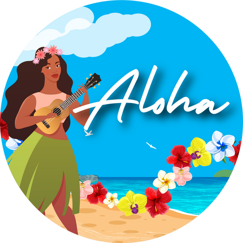 Mystery Five-O - Aloha - Kauai Blooms (Moda Grunge) Mystery Five-O - Aloha - Kauai Blooms (Moda Grunge)