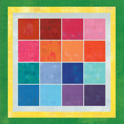 Mystery Five-O - Aloha - Kauai Blooms (Moda Grunge)