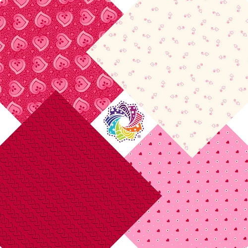 Mystery Five-O - Island Hopping - Rendezvous (Heart and Soul, Andover Fabrics) - DIE CUT KIT