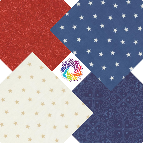 Island Hopping - Wide Back and Matching PIllowcase Kit Fabric - Starboard (Sunrise Side)