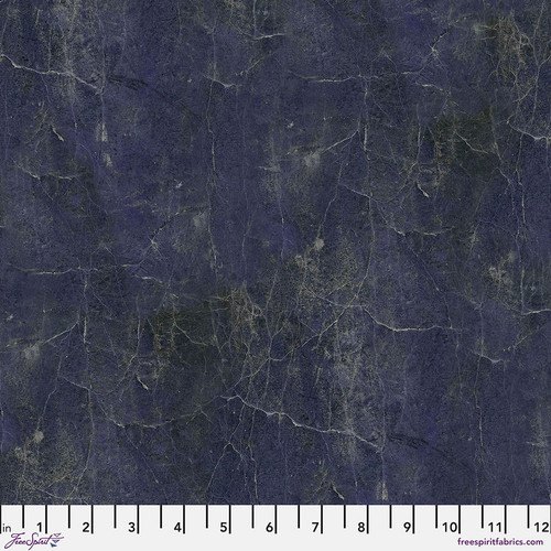 Free Spirit Fabrics - Indigo Palette by Tim Holtz - PWTH299.INDIGO - Indigo Vintage
