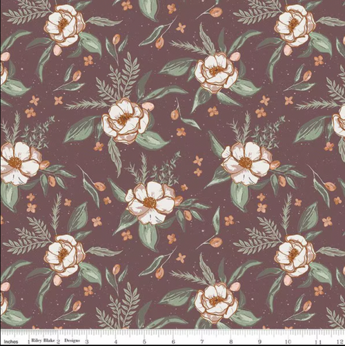 Riley Blake Designs - Olive Grove by Amber Elliot of Alderwood Studio - C16630-PLUM