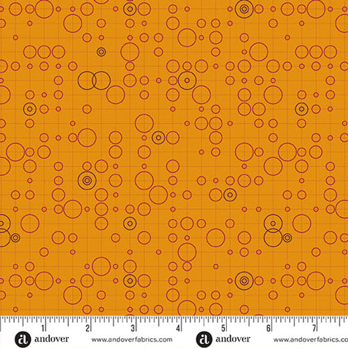 Andover Fabrics - 40 by Giucy Giuce - A-1396-O - Winding Ways