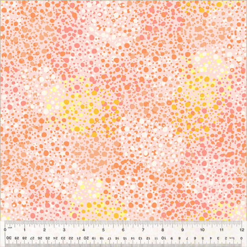 Windham Fabrics - Splatter Dots by Whistler Studios - 53193W-1 - Peach - Driftstone