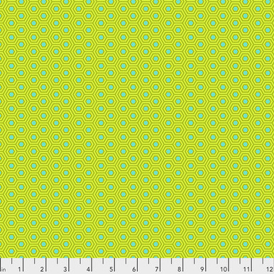 REMNANT: 33" PIECE Free Spirit Fabrics - True Colors by Tula Pink - PWTP150.CHAMELEON