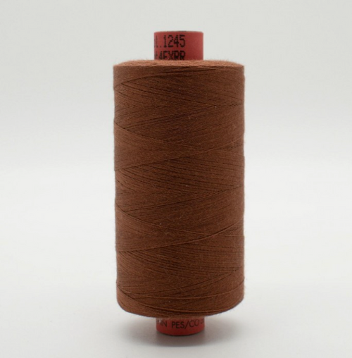 Aurifil Mako 50wt 1422yd 1245 - Brown - Large Spool