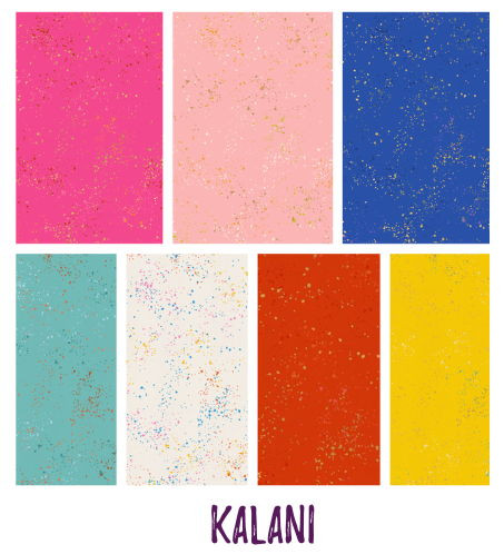 Mystery Five-O - Luau - Kalani (Speckled by Ruby Star Society) - DIE CUT KIT