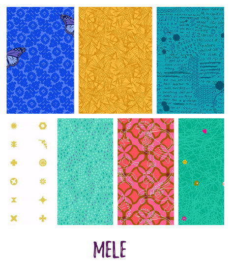 Mystery Five-O - Mele - (Andover Designer Mashup) - CUT FROM THE BOLT KIT