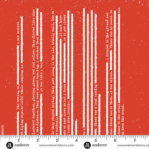 REMNANT: 28" PIECE Andover Fabrics - 40 by Giucy Giuce - A-1411-R