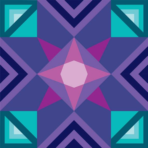 Magic Monstrosity (72" x 72") - 9 block x 9 block - Denver Retreat - Cut from Bolt