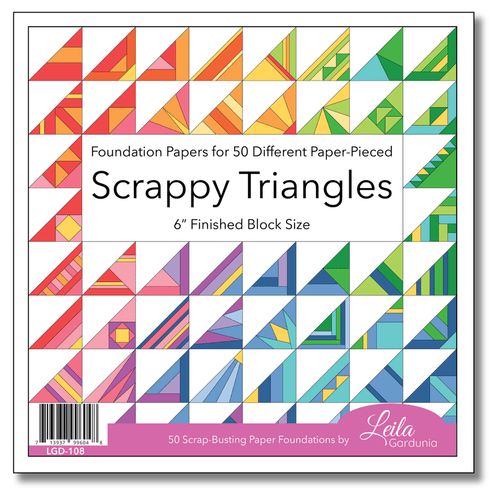 London Calling FOUNDATION Scrappy Triangles Membership - Month to Month (TWIN SIZED)