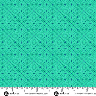 REMNANT: 24" PIECE Andover Fabrics - 40 by Giucy Giuce - A-1403-T