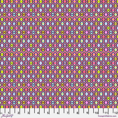 REMNANT: 27" PIECE Free Spirit Fabrics - Tabby Road by Tula Pink - PWTP095 - Prism