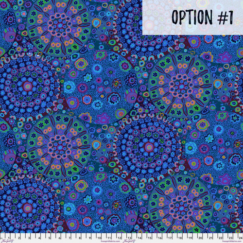 Summit - Wide Back Fabric - Cobalt Mountain