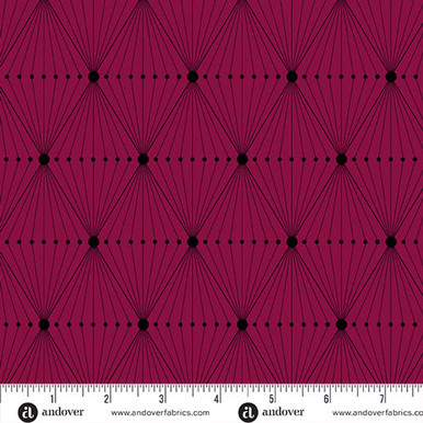 REMNANT: 40" PIECE Andover Fabrics - 40 by Giucy Giuce - A-1393-R