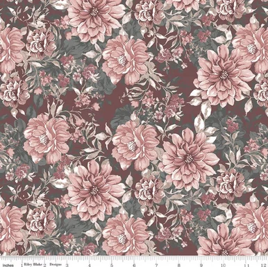 REMNANT: 37" PIECE Riley Blake Designs - A Walk on the Prairie by Modern Prairie - C15230 - Marsala