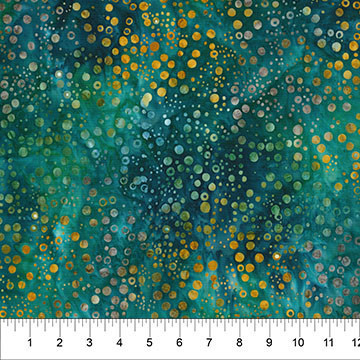 REMNANT: 38" PIECE  Northcott - Pop Dots by Banyan Batiks Studio - 81900-73