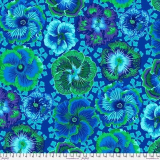 REMNANT: 50" PIECE Free Spirit Fabrics - Kaffe Fassett August 2023 Collective by Kaffe Fassett - PWPJ122.BLUE