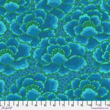 REMNANT: 36" PIECE Free Spirit Fabrics - Kaffe Fassett Collective - PWGP197.TURQUOISE