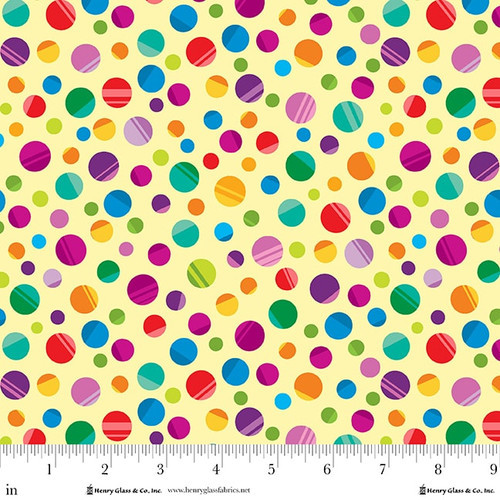Henry Glass Fabrics - My Very Silly Monster's ABC's - 3540-33