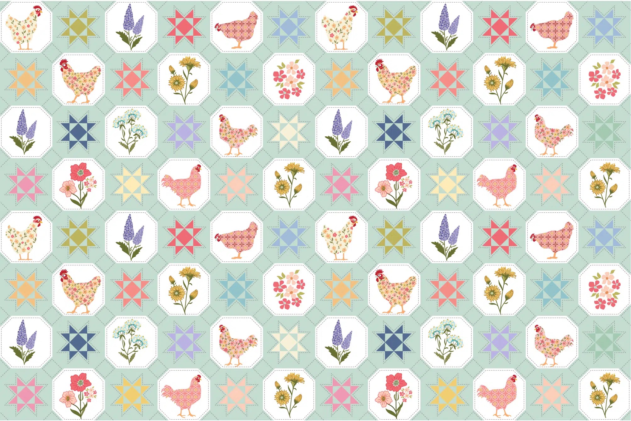 Stamp and Stitch by Poppie Cotton Ink Pads - Willow Cottage Quilt Co