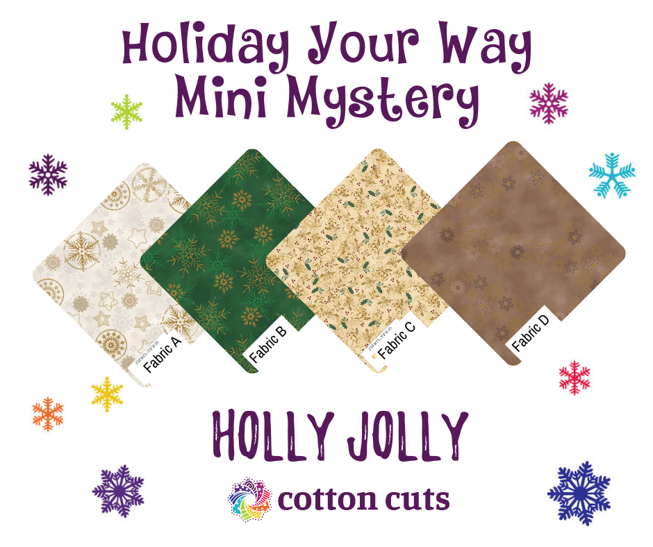 Cotton Cuts – Puzzle Mystery Quilt – Quilting Jetgirl