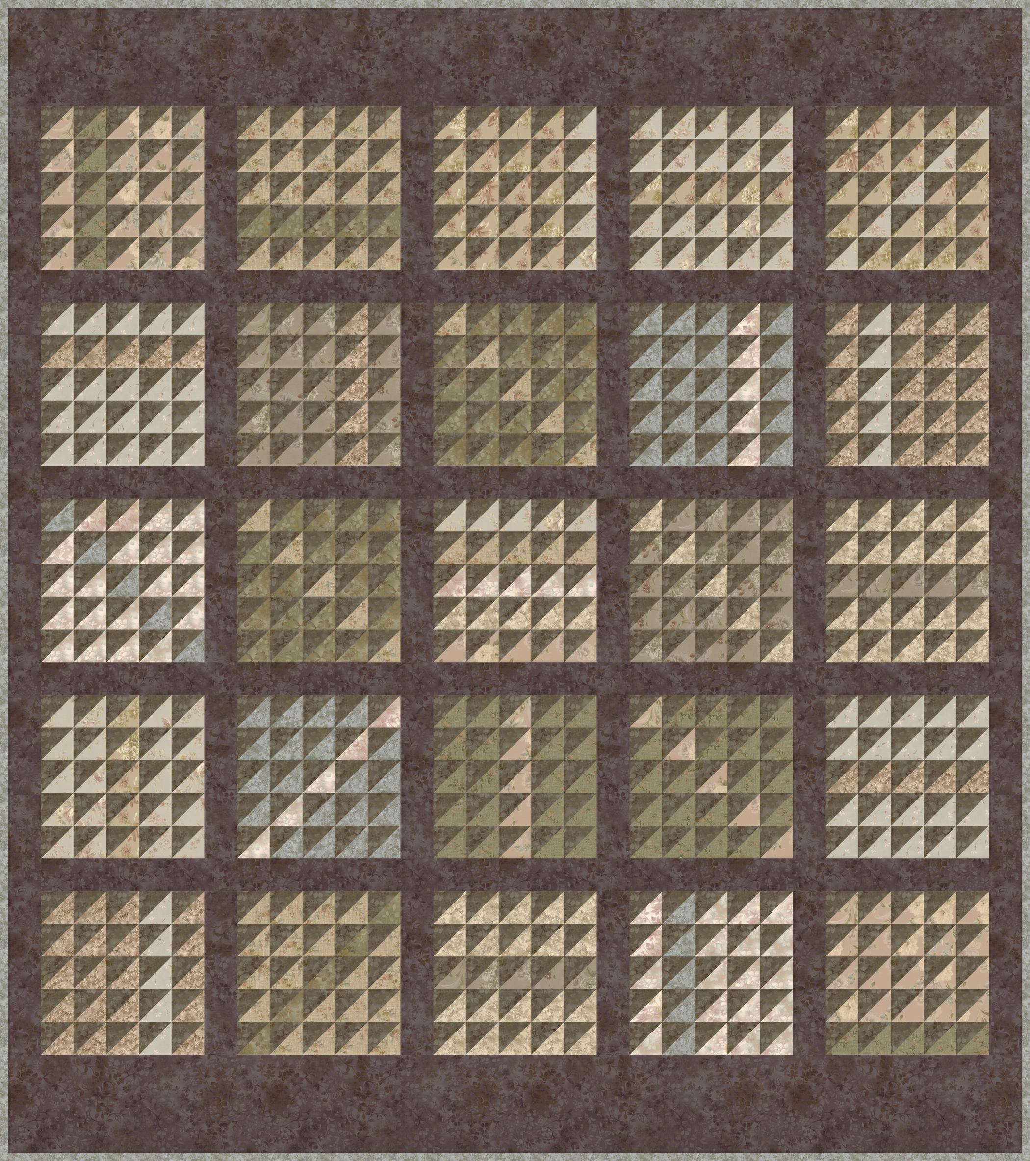 Cotton Cuts | Triangle Paper - March