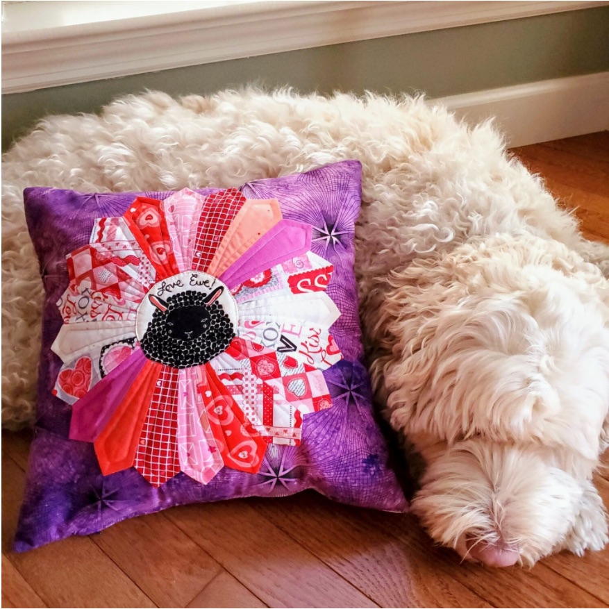 DIY Valentine Pillow Cotton Cuts