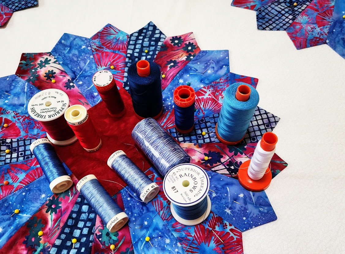 Choosing Thread for Machine Quilting Fun with Beth Ann Williams