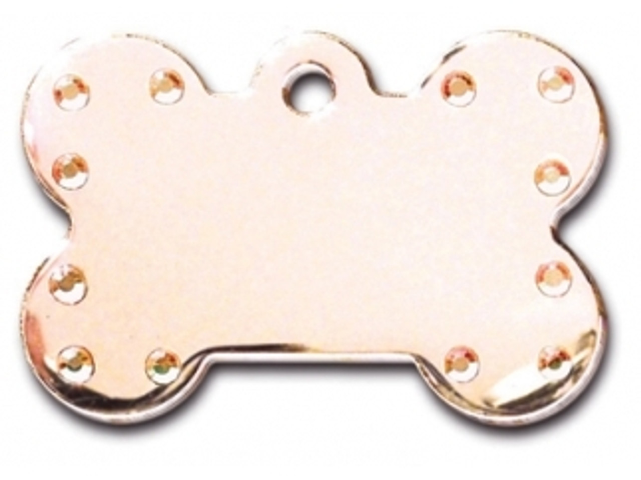 jeweled dog tags